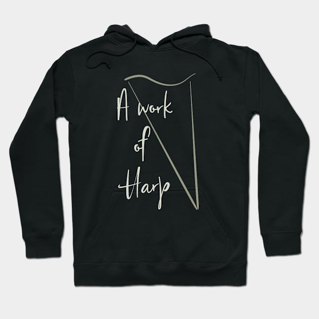 A Work of Harp Hoodie by whyitsme